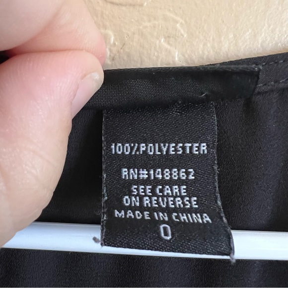 Torrid Black Sheer Blouse - Size 0 (Large) - Picture 5 of 5